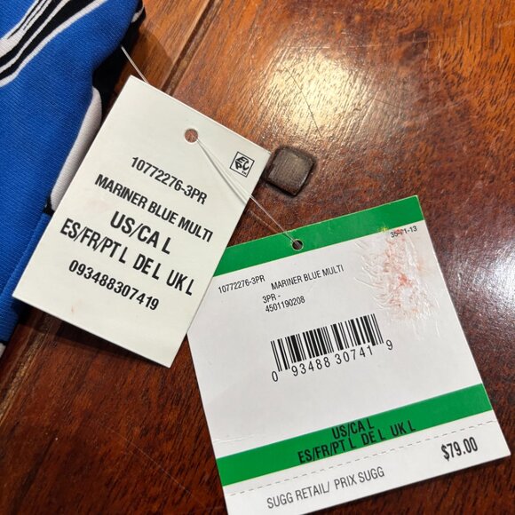 Kasper Floral Sleeveless Dress in Mariner Blue - NWT Size Large - Picture 3 of 3